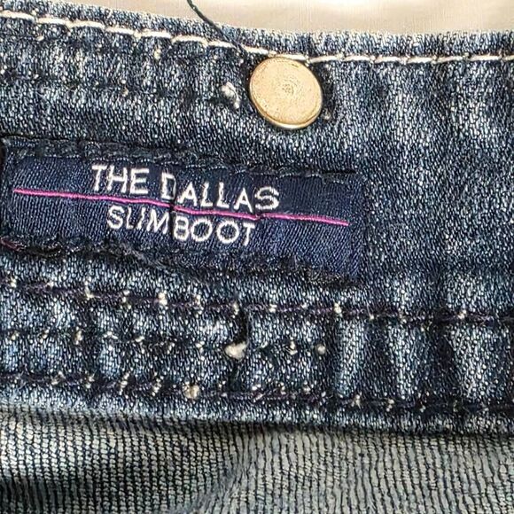Vigoss The Dallas Slim Boot Jeans Size 9/10 - Picture 1 of 11